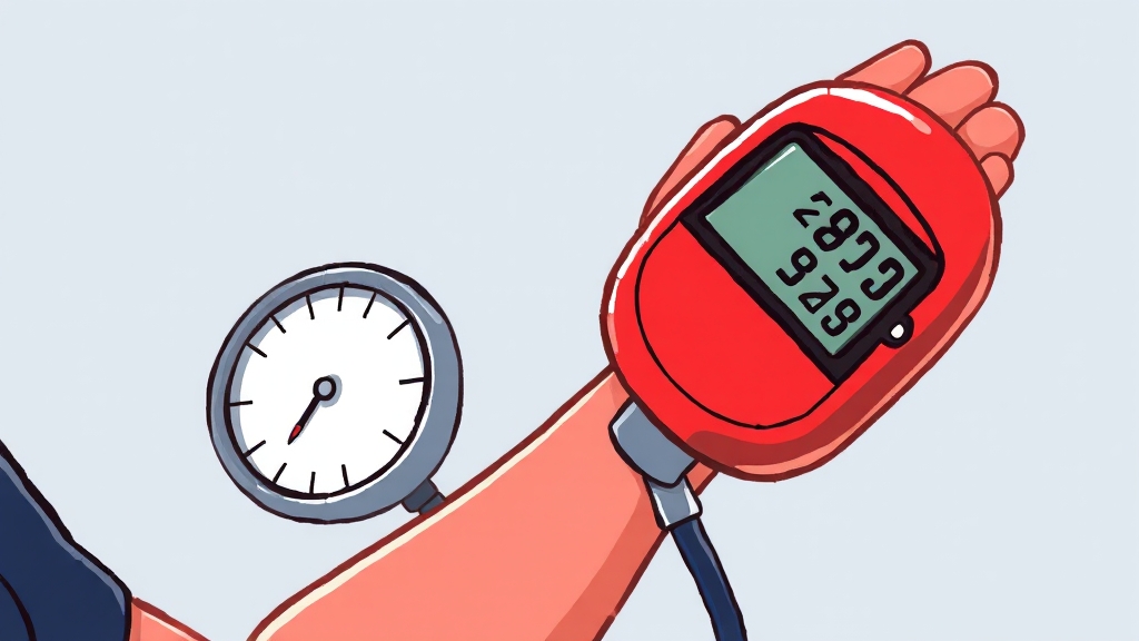 고혈압 주요 원인 분석 (cartoon 스타일)