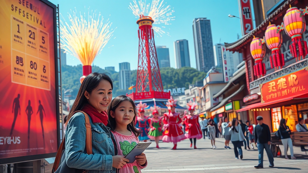 9월 서울 축제: 추가 정보 (realistic 스타일)