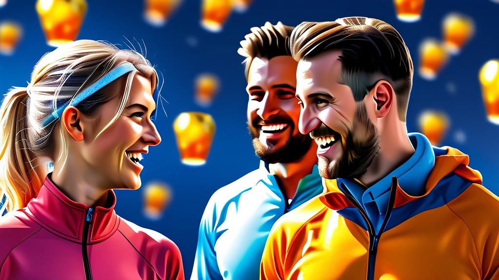 튼튼머니, 건강 습관으로 포인트 더 많이 쌓는 비결 (realistic 스타일)