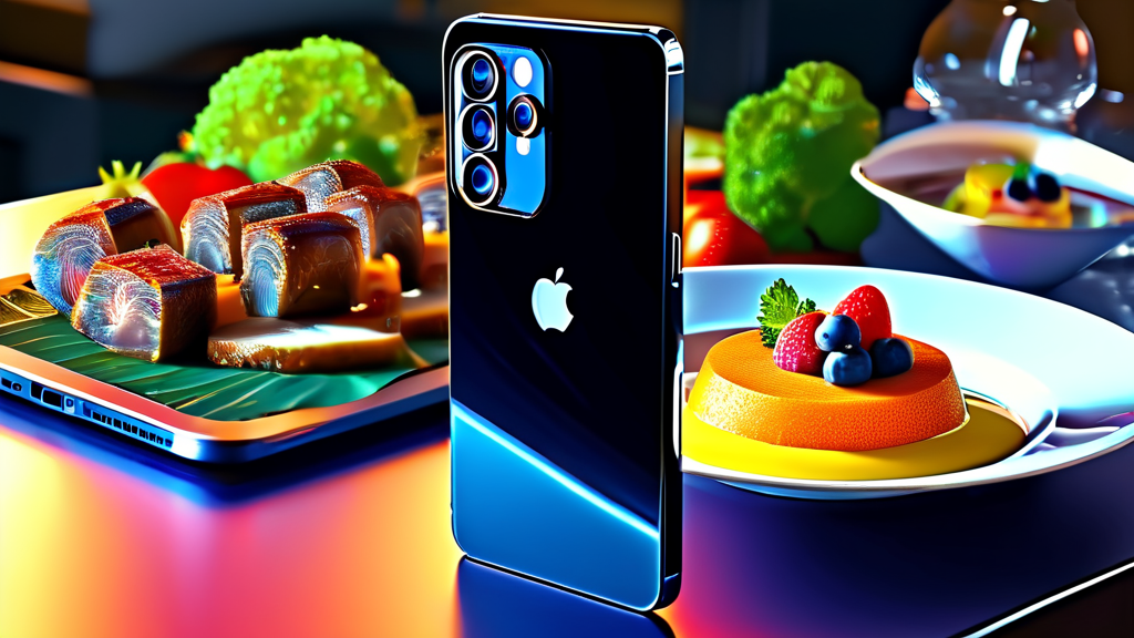 달 촬영을 위한 아이폰 17 프로맥스 카메라 성능 분석 (realistic 스타일)