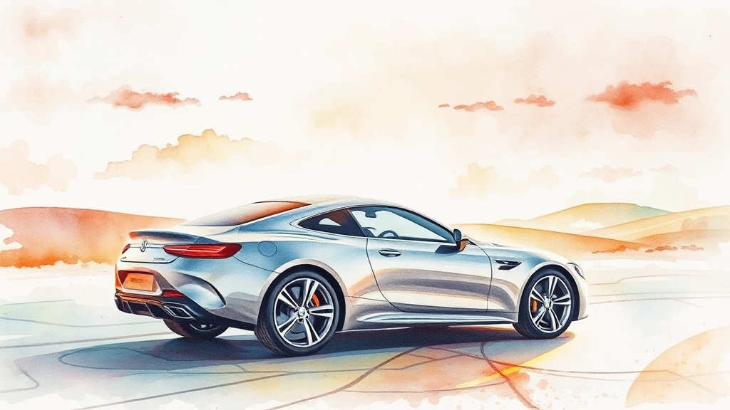 안전운전 할인 특약, 비교 분석! (watercolor 스타일)