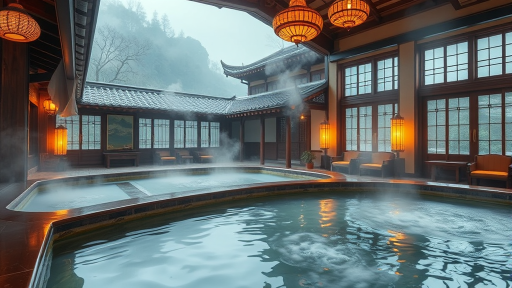 온양관광호텔, 어떤 곳? (realistic 스타일)