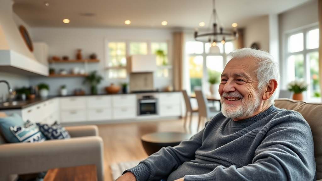 주거 공간 및 내부 특징 (realistic 스타일)