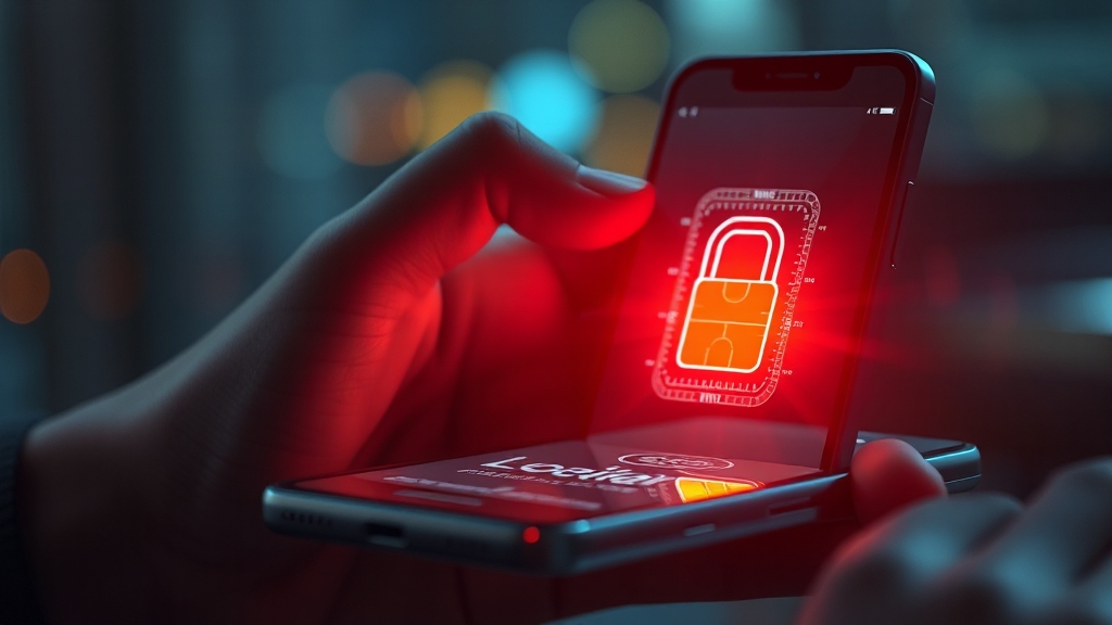 KT 유심 교체 후 보안 설정 (realistic 스타일)