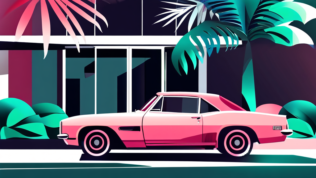 믿을 수 있는 사고 대차 업체 선택 가이드 (illustration 스타일)