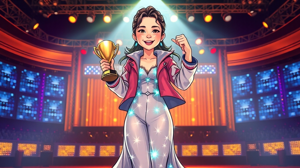 화려한 데뷔부터 현재까지 연대기 (cartoon 스타일)