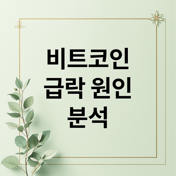 비트코인
급락 원인
분석 (비트코인 급락 SEC 가상화폐 정책)