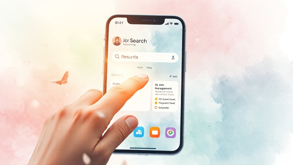 벼룩시장 구인구직, 성공 비법은? (watercolor 스타일)