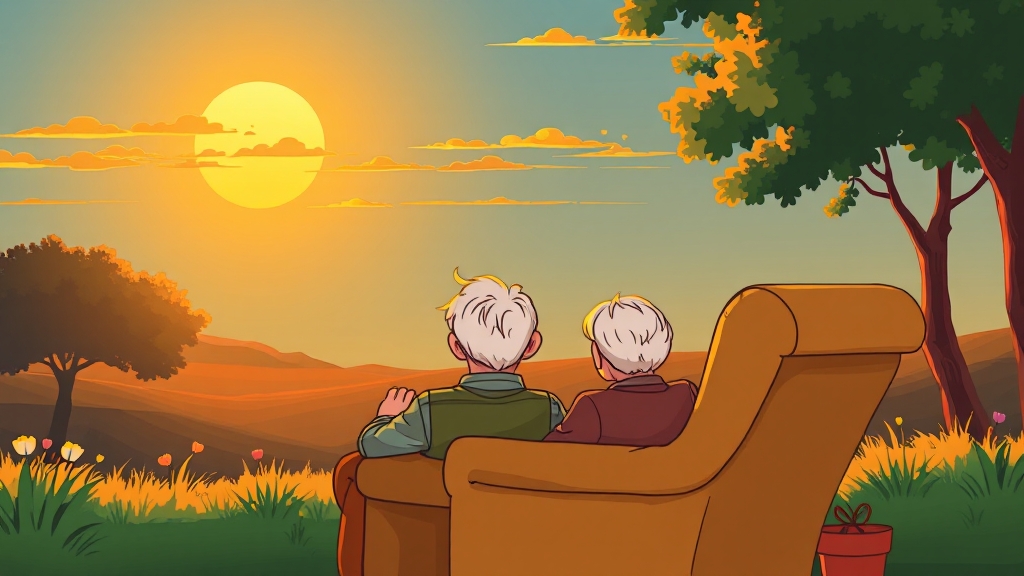 노후 생활비 마련, 어떻게? (cartoon 스타일)