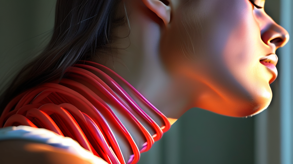 거북목 탈출! 효과적인 교정 방법과 관리 팁 (realistic 스타일)