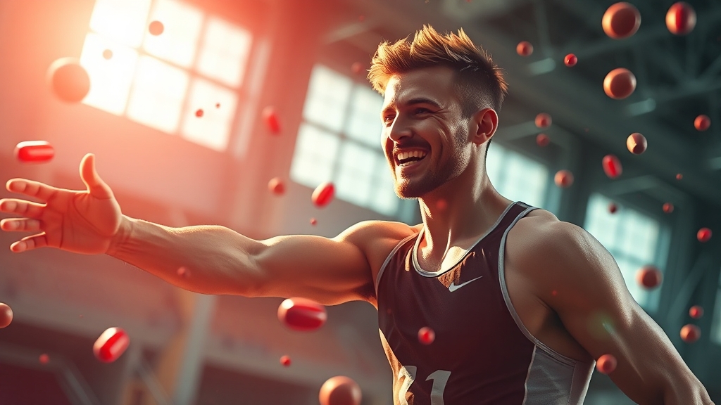 아르기닌의 주요 효능은? (realistic 스타일)