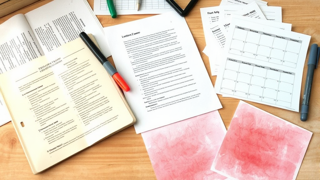 효과적인 학습 방법 (watercolor 스타일)