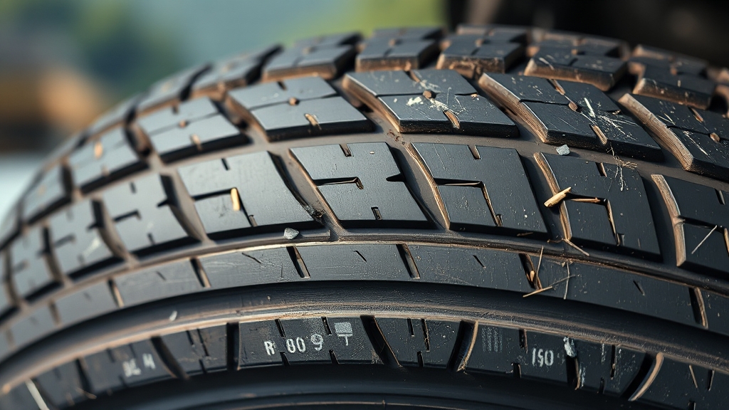 타이어 교체 시기는 언제? (realistic 스타일)