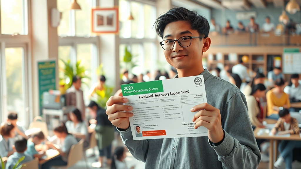 신청 방법: 온라인 & 오프라인 (realistic 스타일)