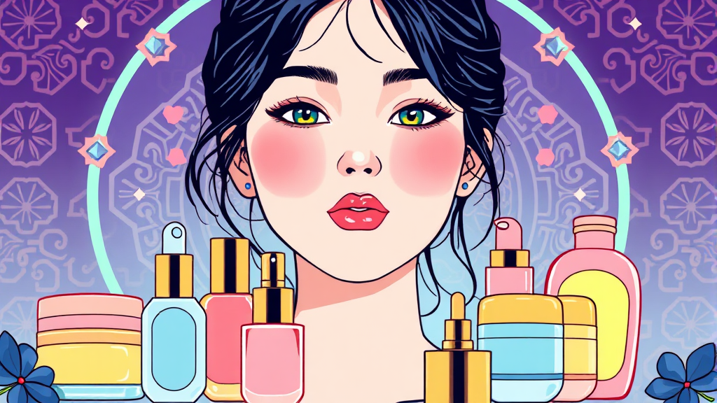 K-뷰티, 미래는 밝을까? (illustration 스타일)