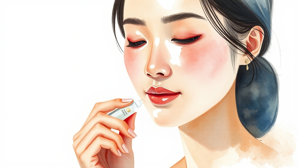 순율크림, 어떻게 써야 효과적일까? (watercolor 스타일)