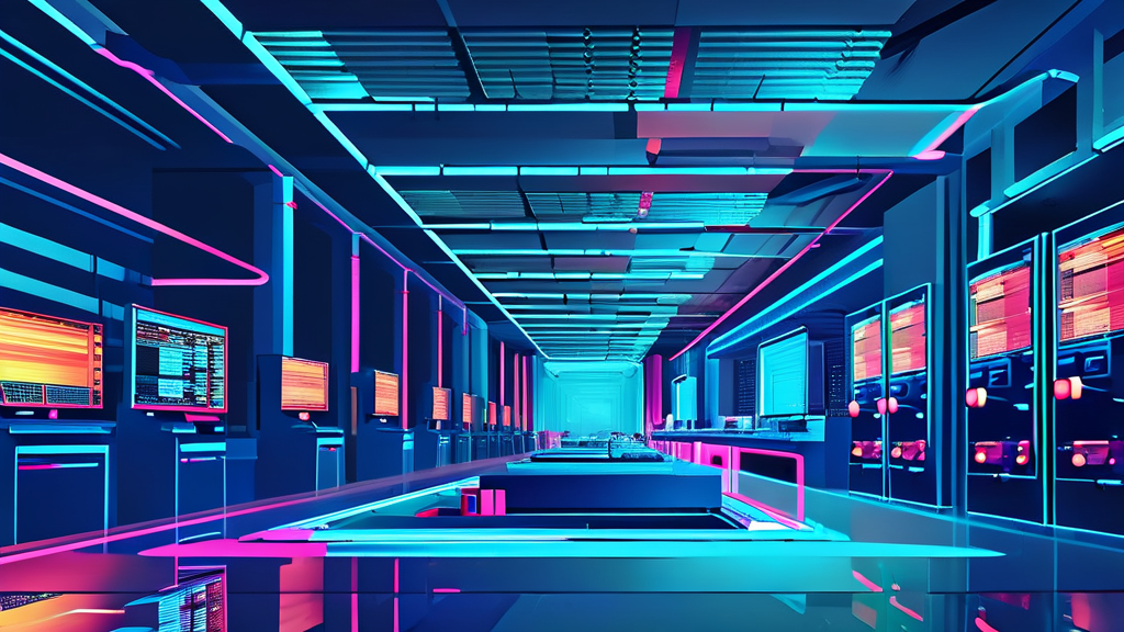 AI 반도체 시대, 주목받는 장비 관련주 (illustration 스타일)