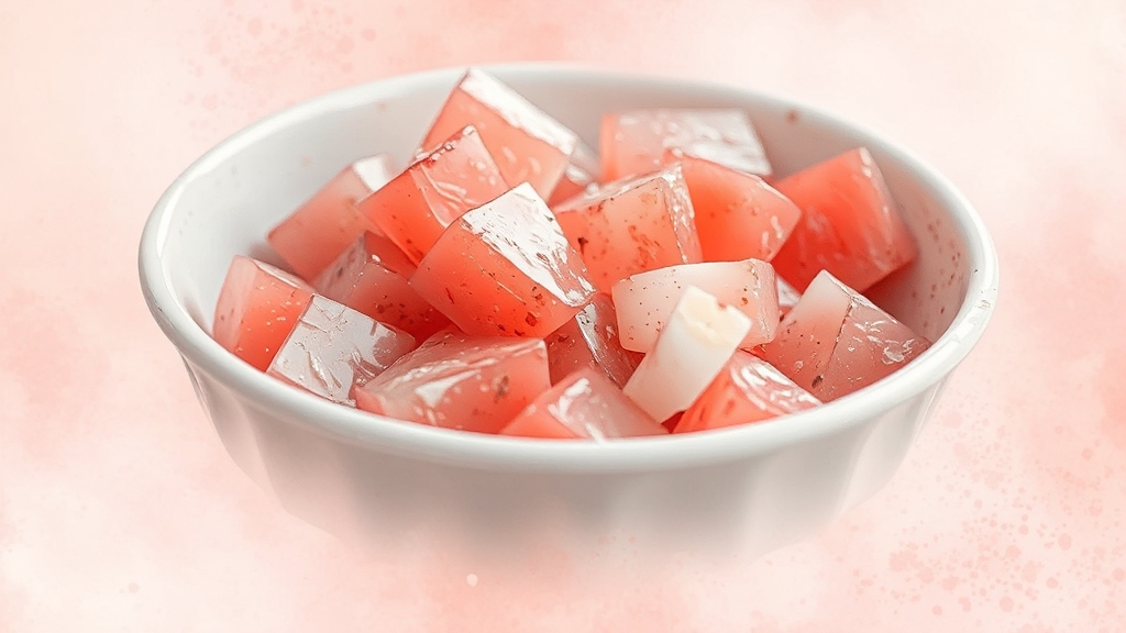 깍두기 양념 만들기 (watercolor 스타일)