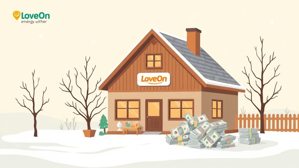 난방비 지원, 어디서부터? (illustration 스타일)