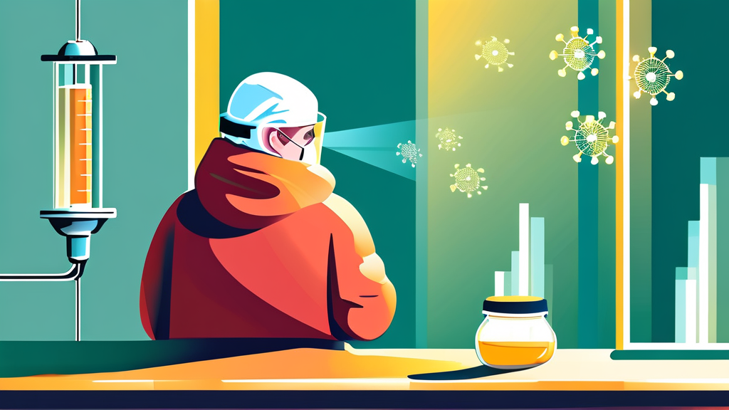 예방접종, 왜 중요할까요? 효과와 필요성 알아보기 (illustration 스타일)