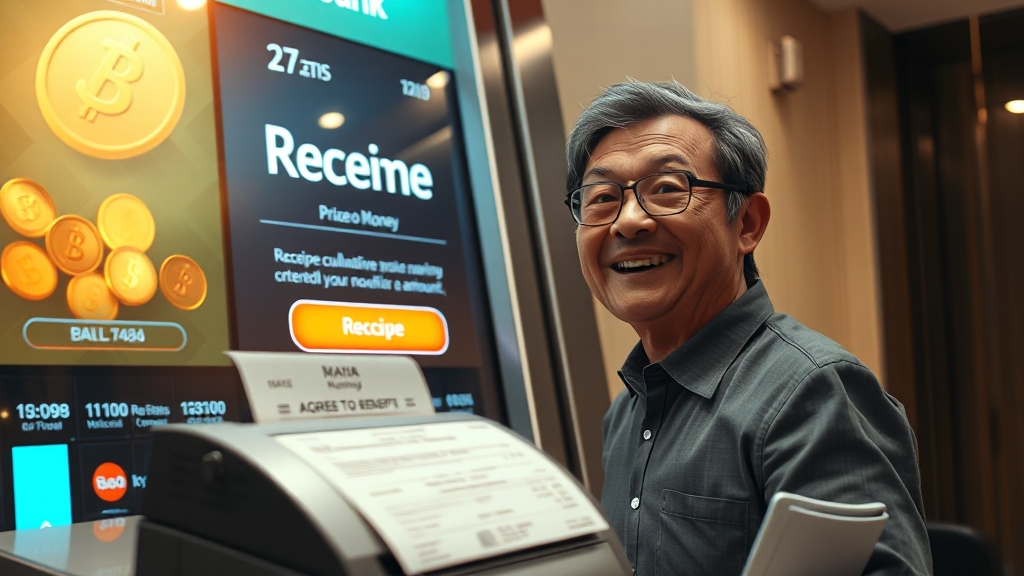 상금 받는 법 (realistic 스타일)