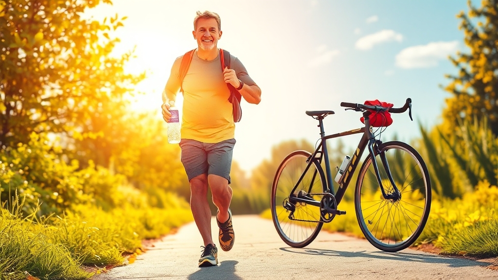 통증 완화 및 예방 방법 (realistic 스타일)