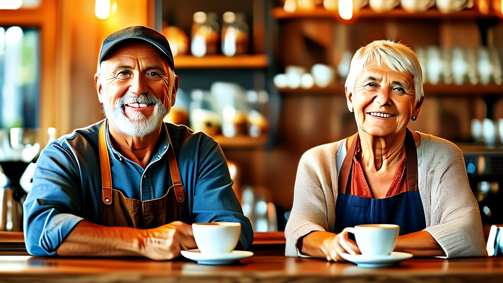 사회적협동조합을 통한 노인 일자리 창출 사례 (realistic 스타일)