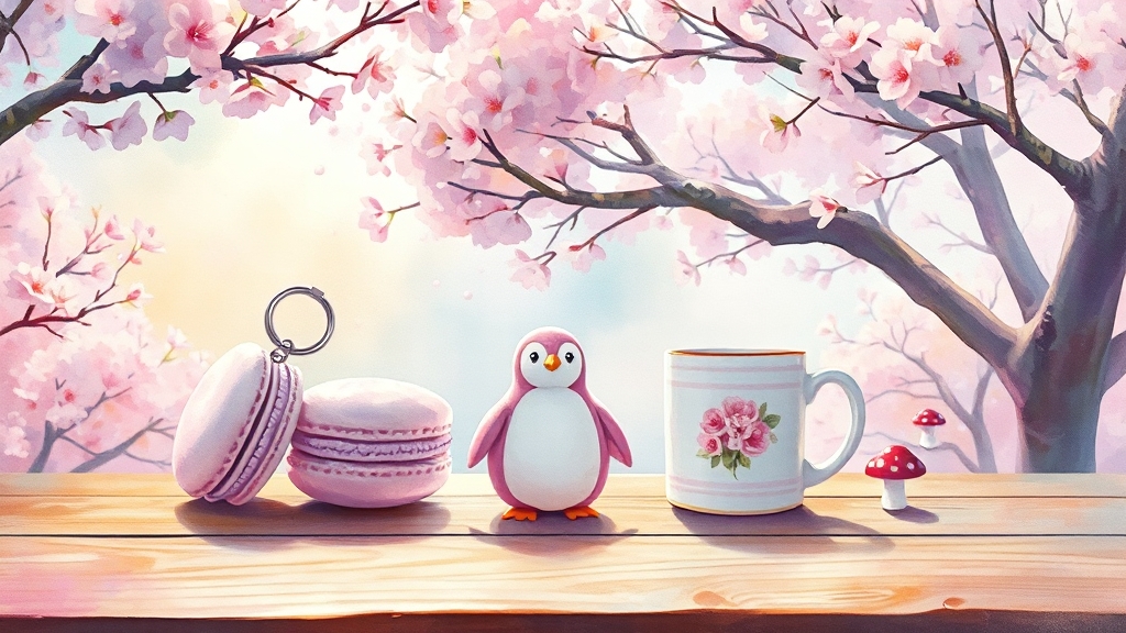 라부부 키링 종류 & 디자인 (watercolor 스타일)