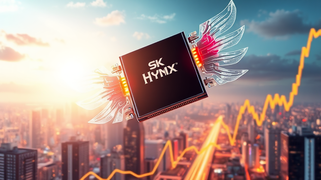 SK하이닉스 주가, 왜 핫할까? (realistic 스타일)