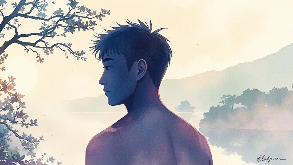 마무리 (watercolor 스타일)