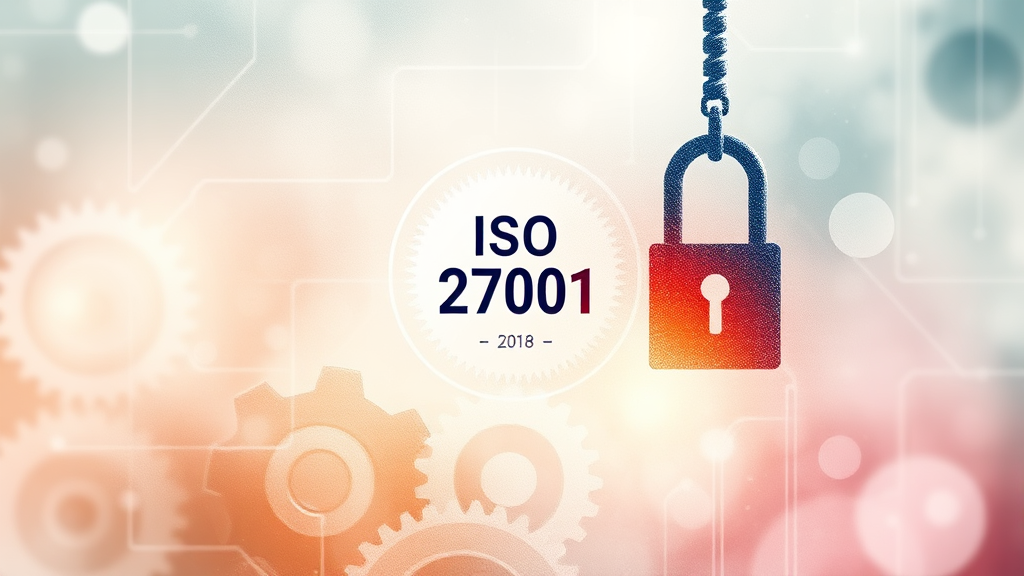 ISO 27001 인증, 왜 필요할까? (watercolor 스타일)