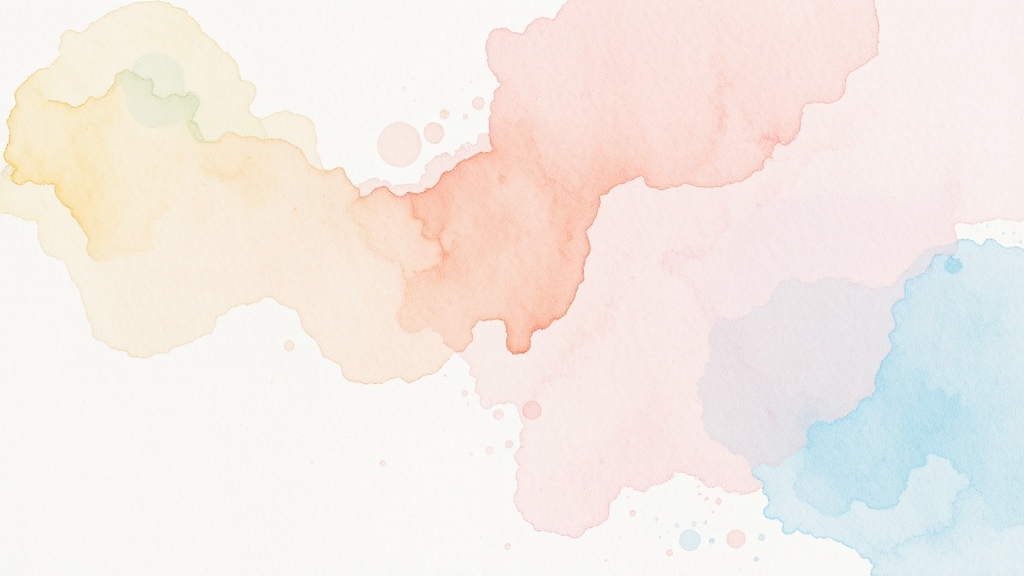 15분 응급 회복 루틴 (watercolor 스타일)