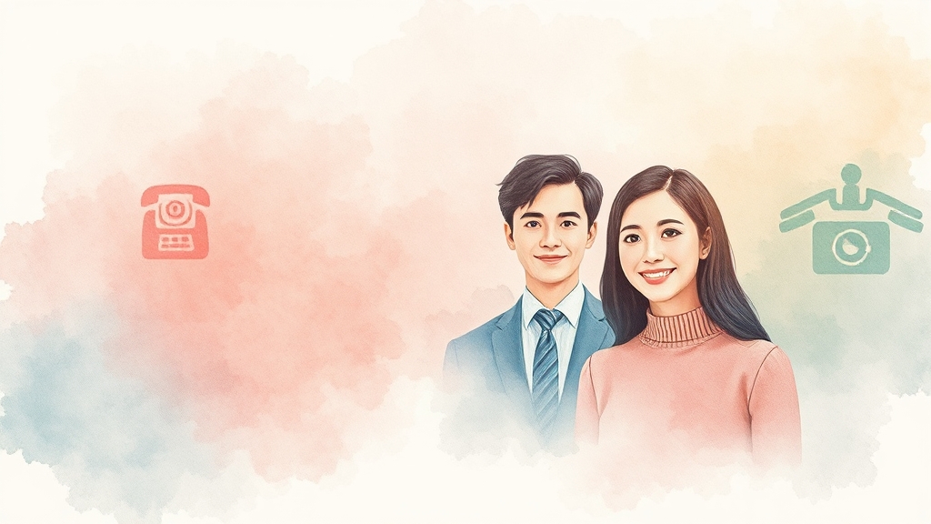 고객센터 이용 안내 (watercolor 스타일)