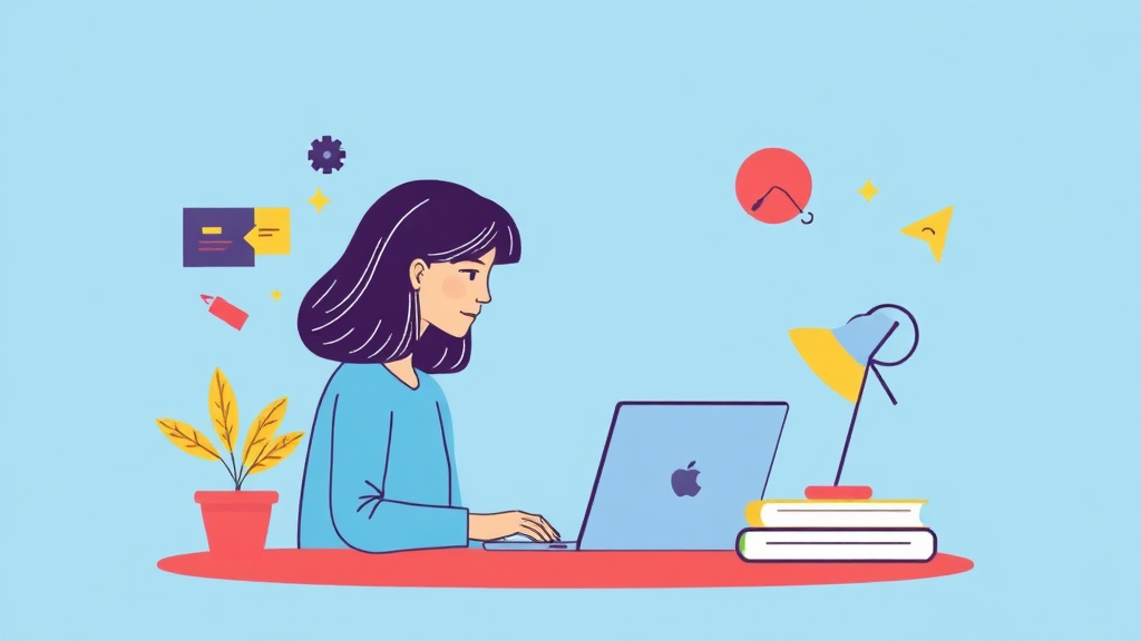 AI 부업 시작 전 준비사항 (illustration 스타일)