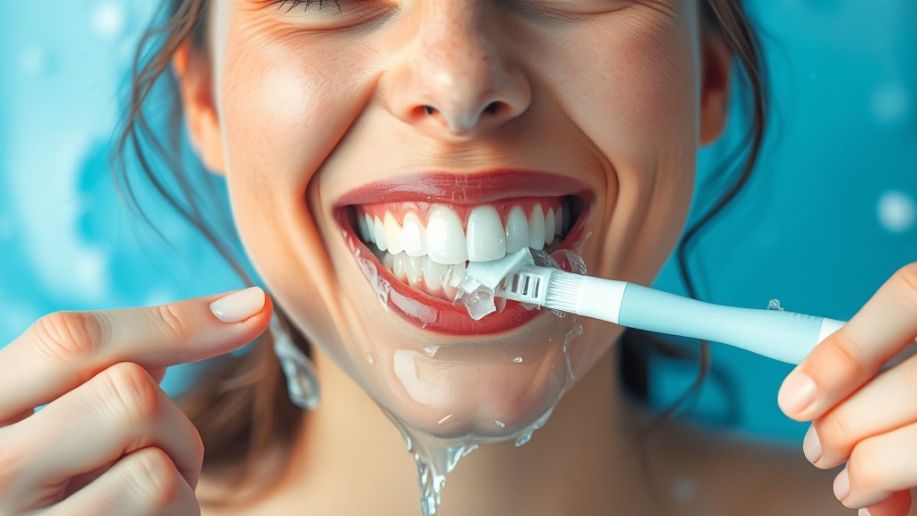 시린이 예방 생활 습관 (watercolor 스타일)