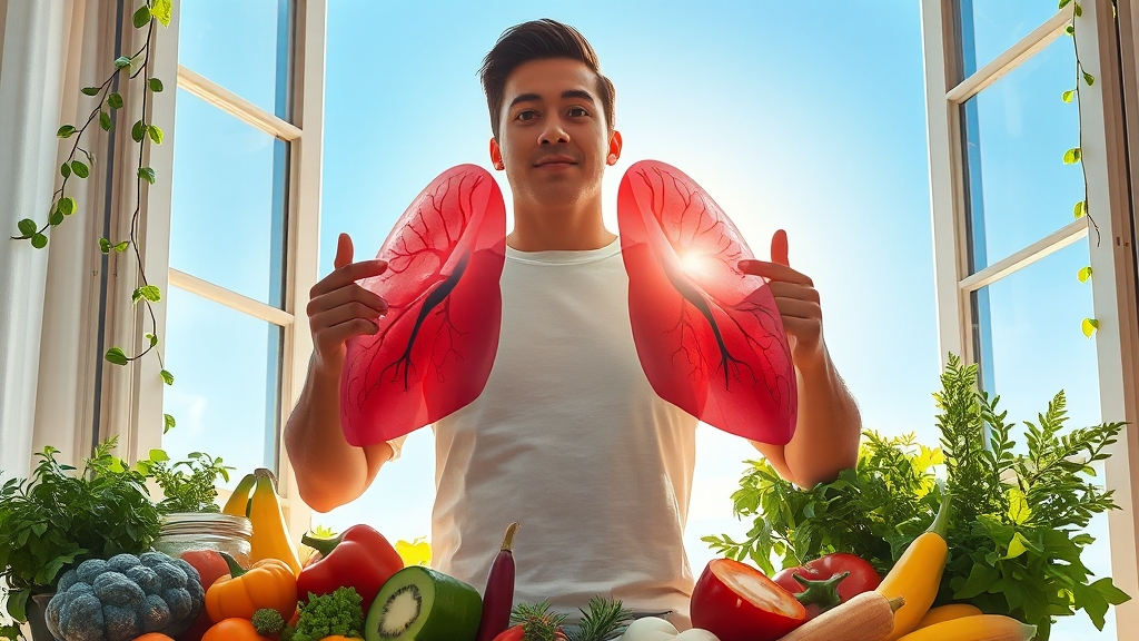 폐암 예방, 첫걸음은? (illustration 스타일)