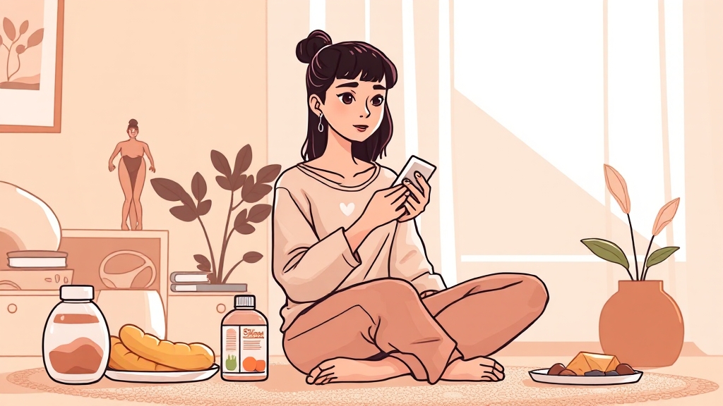 대처 방법 & 생활 관리 (cartoon 스타일)