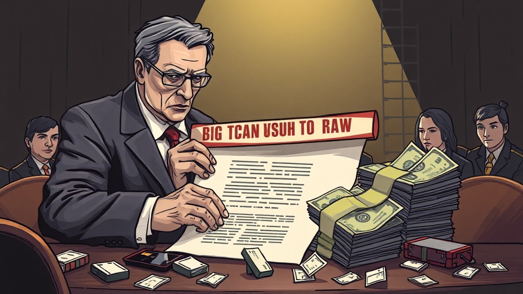 관봉권 띠지 분실 사건 전말 (illustration 스타일)