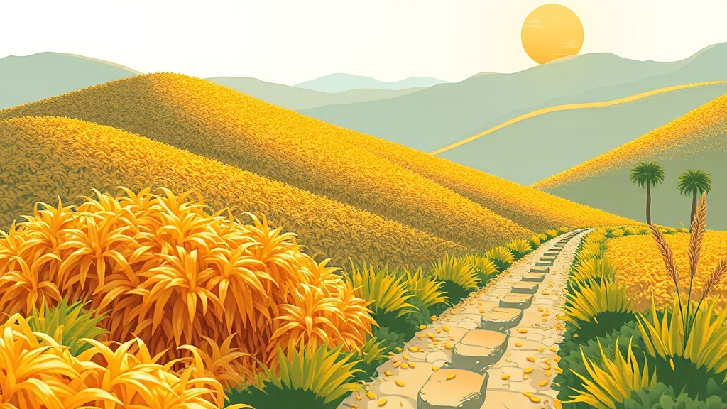 잡곡밥, 왜 좋을까요? (illustration 스타일)