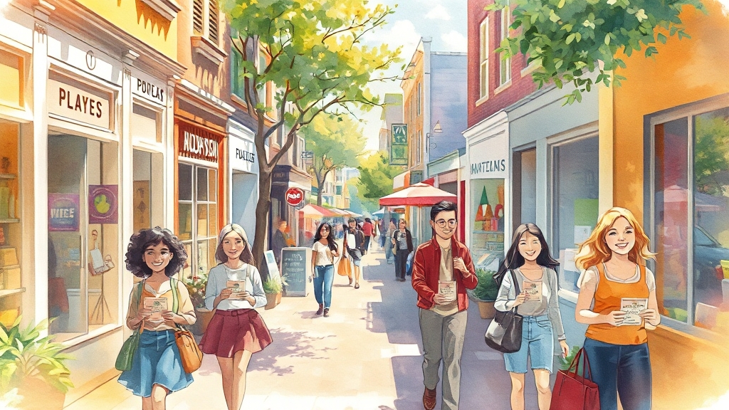 민생회복쿠폰, 무엇일까요? (watercolor 스타일)