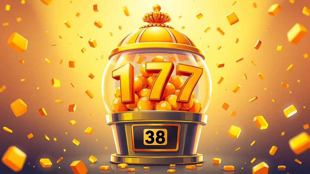 1210회 로또 당첨번호는? (illustration 스타일)