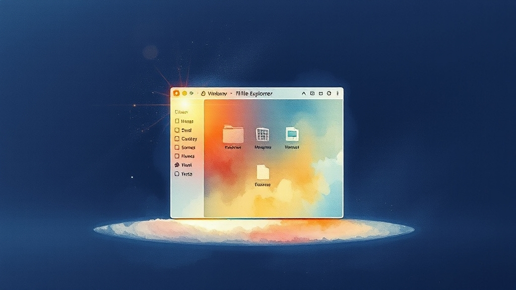 숨김 파일 다시 숨기는 방법 (watercolor 스타일)