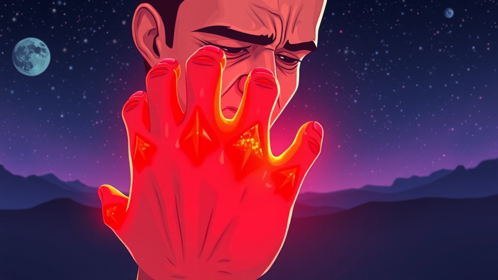 통풍이란 무엇일까요? (cartoon 스타일)