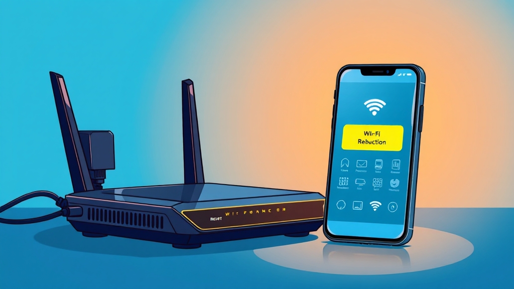 공유기 재부팅 & 초기화 방법 (cartoon 스타일)