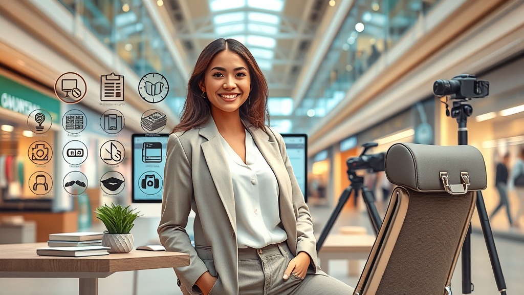 온라인 부업: 장점, 종류, 현실 (realistic 스타일)