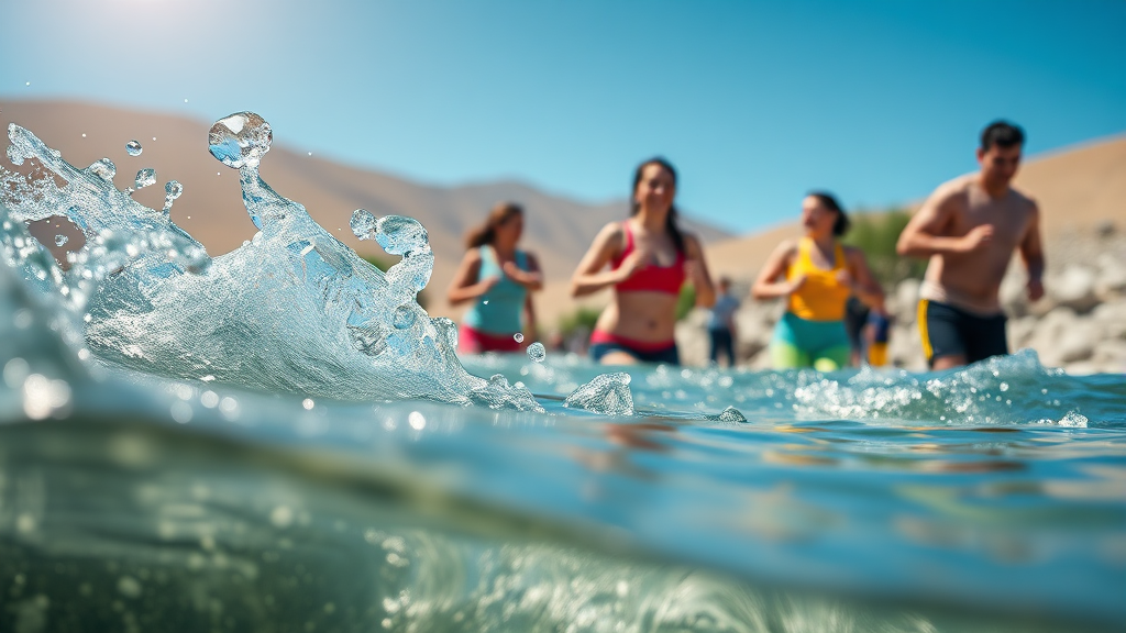 신장 건강을 위한 생활 습관 (realistic 스타일)