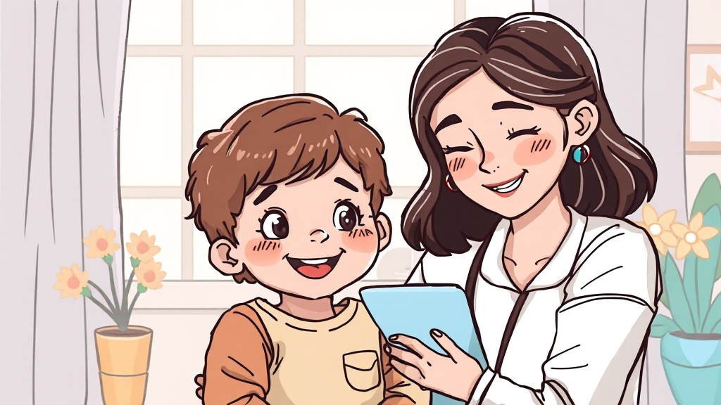 아이돌봄 서비스 신청 방법 완벽 가이드 (illustration 스타일)