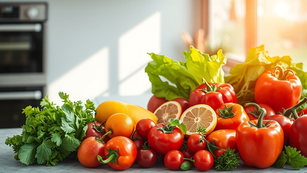 저염 vs 고염 식품, 뭐가 다를까? (realistic 스타일)