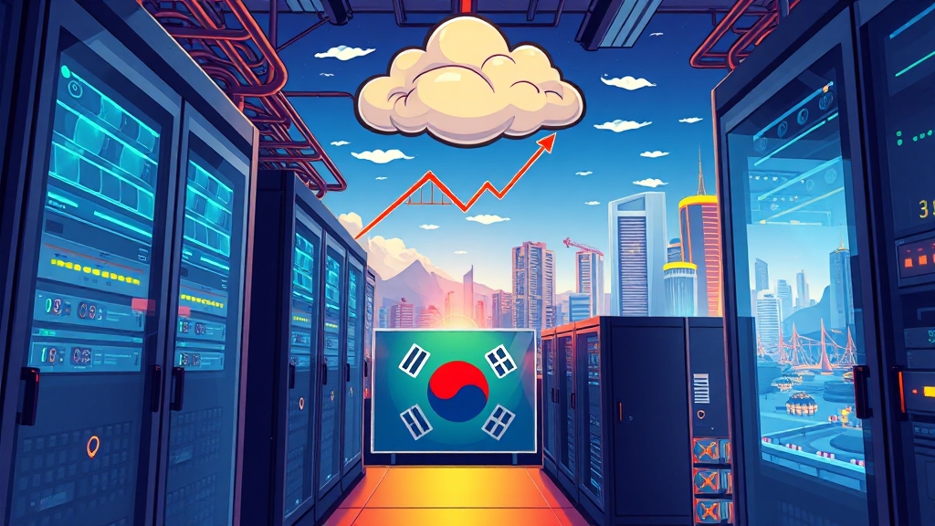 국내 주요 데이터센터 관련주 분석 (cartoon 스타일)