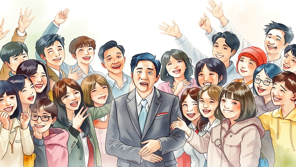 결혼 준비와 팬들의 반응 (watercolor 스타일)